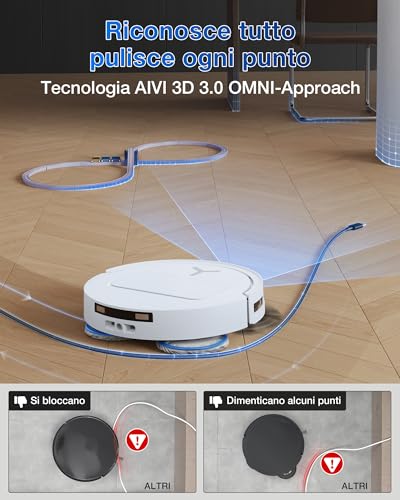 ECOVACS DEEBOT T50 PRO OMNI Gen2 Robot Aspirapolvere - immagine 4