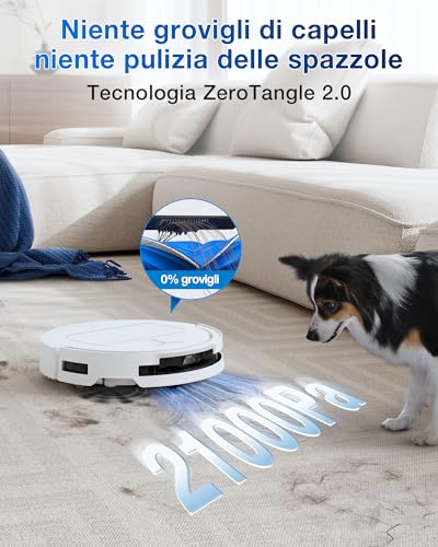 ECOVACS DEEBOT T50 PRO OMNI Gen2 Robot Aspirapolvere - immagine 5