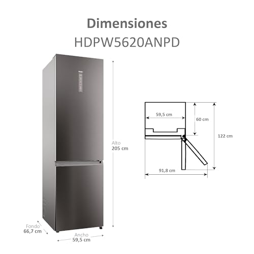 Haier 2D 60 SERIE 5 PRO Frigorifero Congelatore - immagine 2