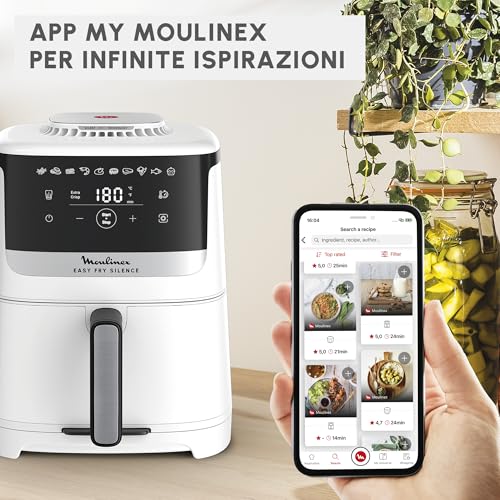 Moulinex Easy Fry Silence, Friggitrice ad Aria 5L - immagine 2