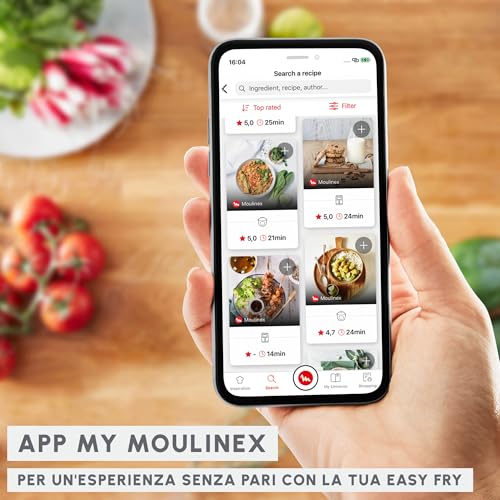 Moulinex Easy Fry Silence, Friggitrice ad Aria 5L - immagine 5