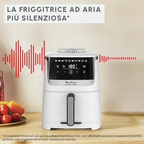 Moulinex Easy Fry Silence, Friggitrice ad Aria 5L - immagine 6