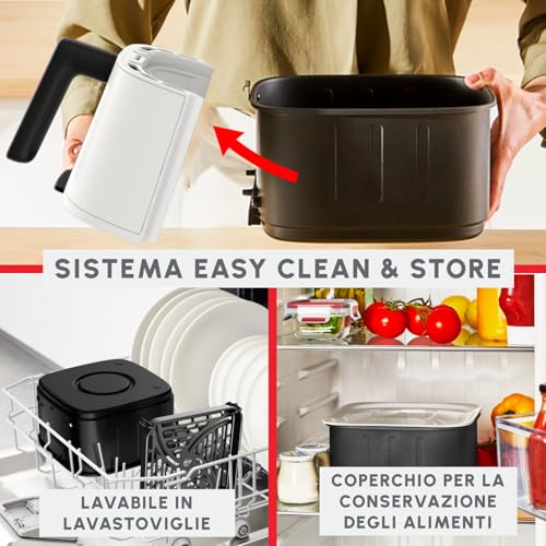 Moulinex Easy Fry Silence, Friggitrice ad Aria 5L - immagine 7