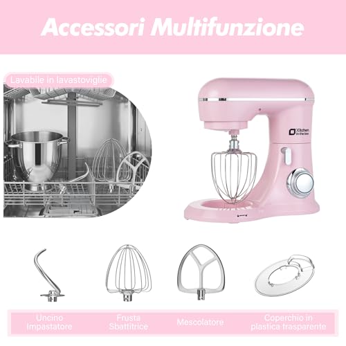 Impastatrice Planetaria Kitchen in the Box 6L - immagine 2