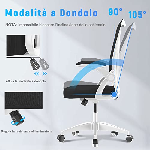 Sedia Ufficio Ergonomica Rattantree - immagine 3