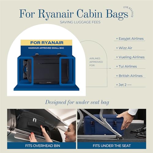Zaino Ryanair 40x20x25 per Viaggi Aerei - immagine 7
