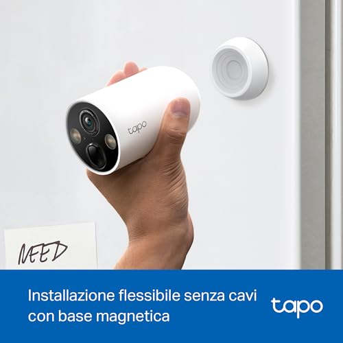 Tapo C425 Telecamera WiFi Esterno Senza Fili - immagine 6