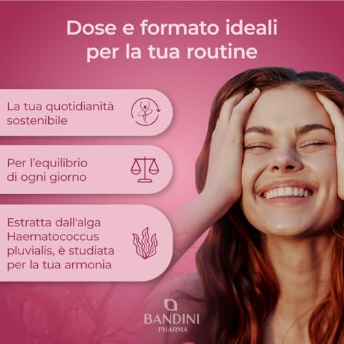 Bandini Astaxantina pura 18 mg - 270 capsule - immagine 1