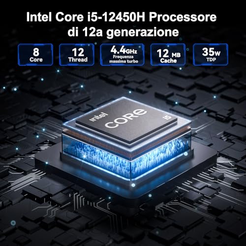 GEEKOM IT12 Mini PC con Intel i5 e 16GB RAM - immagine 3