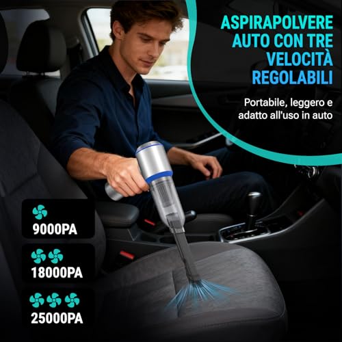 Aspirapolvere Senza Fili 4 in 1 Potente - immagine 2