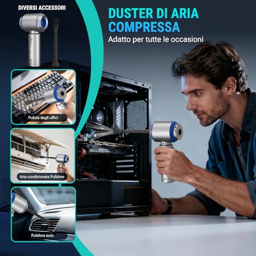 Aspirapolvere Senza Fili 4 in 1 Potente - immagine 5