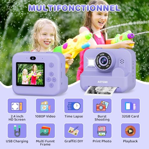 Macchina Fotografica Istantanea per Bambini - immagine 6