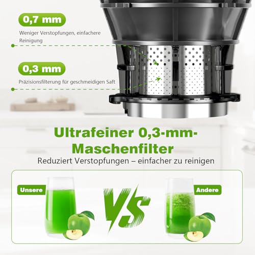 Estrattore di Succo Slow Juicer 400W - immagine 2