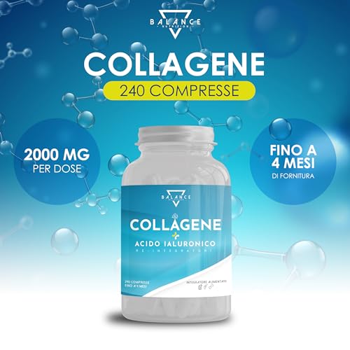 Collagene Idrolizzato 2000mg - 240 Compresse - immagine 1