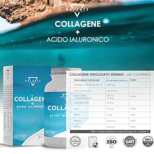 Collagene Idrolizzato 2000mg - 240 Compresse - immagine 6
