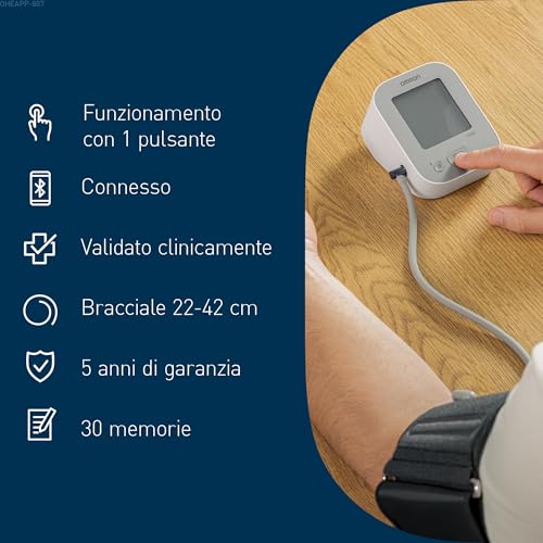 OMRON X2+ Connect Misuratore di pressione - immagine 4