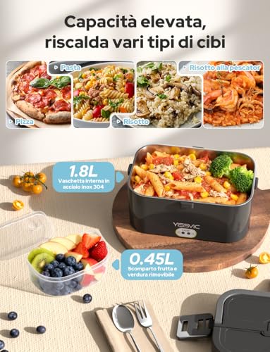 YISSVIC Scaldavivande Elettrico Portatile 1.8L - immagine 7