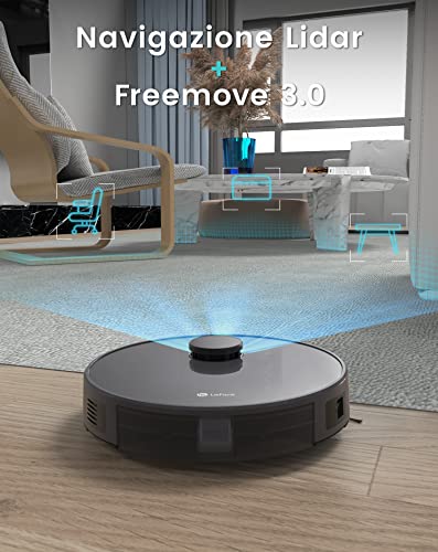 LEFANT M1 Robot Aspirapolvere e Lavapavimenti - immagine 3