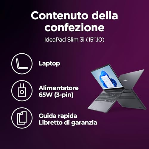 Lenovo IdeaPad Slim 3 Notebook 15.3'' IPS - immagine 6