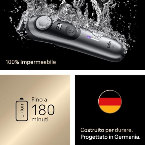 Braun Regolabarba Uomo Series 9 Rasoio Elettrico - immagine 6