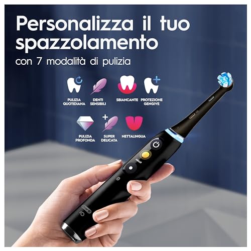 Oral-B Spazzolino Elettrico iO 9 Nero - immagine 3
