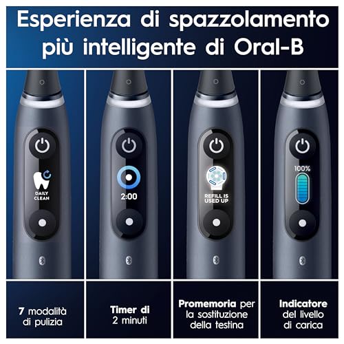 Oral-B Spazzolino Elettrico iO 9 Nero - immagine 4