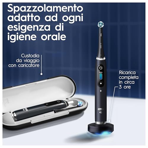 Oral-B Spazzolino Elettrico iO 9 Nero - immagine 6