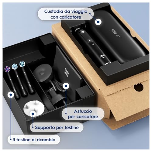 Oral-B Spazzolino Elettrico iO 9 Nero - immagine 10