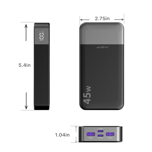 JUOVI Power Bank 20000mAh Portatile - immagine 3