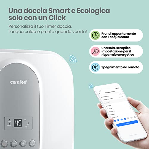 COMFEE' Scaldabagno Elettrico Murale 30 L - immagine 2