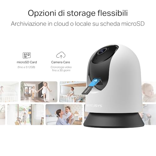 MERCUSYS MC210 Telecamera Wi-Fi Interno 2K - immagine 7