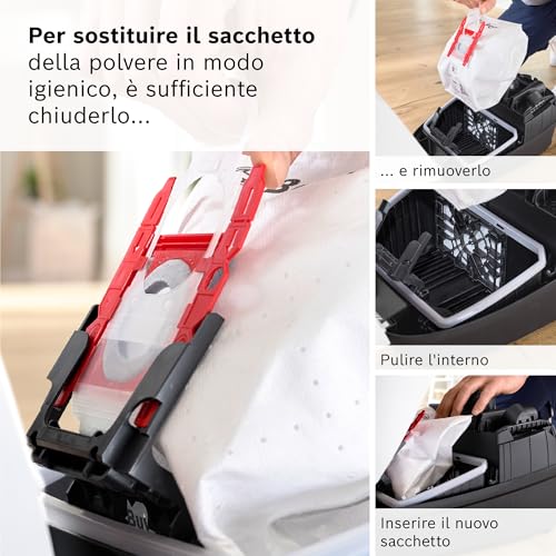 Bosch Serie 4 Aspirapolvere a Traino con Sacco - immagine 6