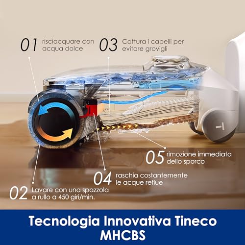 Tineco FLOOR ONE STRETCH S6 aspirapolvere - immagine 3