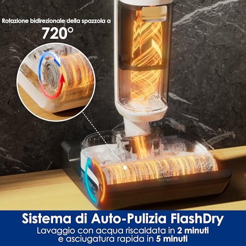 Tineco FLOOR ONE STRETCH S6 aspirapolvere - immagine 4