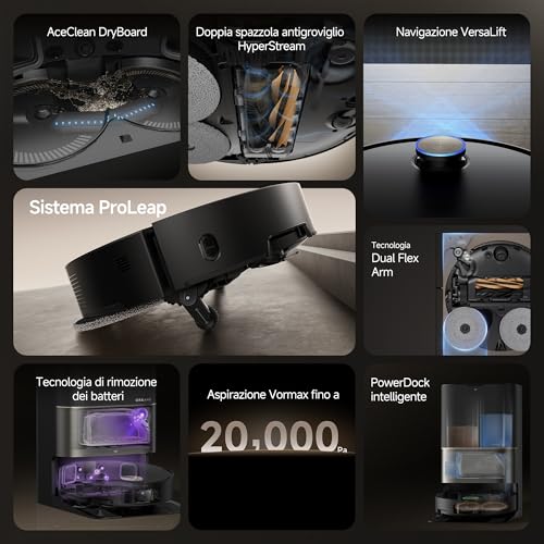 DREAME X50 Ultra Robot Aspirapolvere Completo - immagine 8