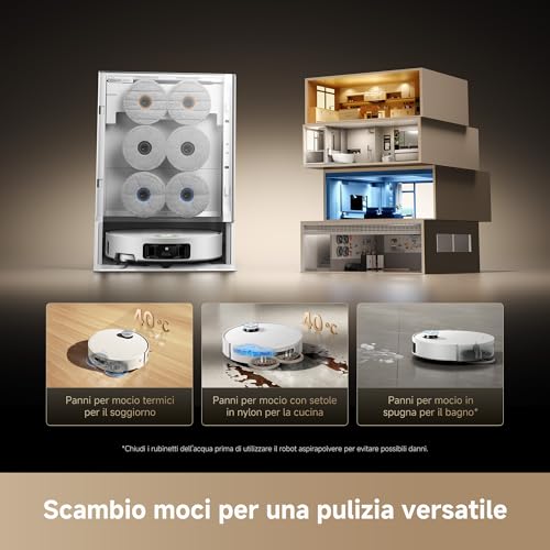 Dreame Matrix10 Ultra Robot Aspirapolvere e Lavapavimenti - immagine 2