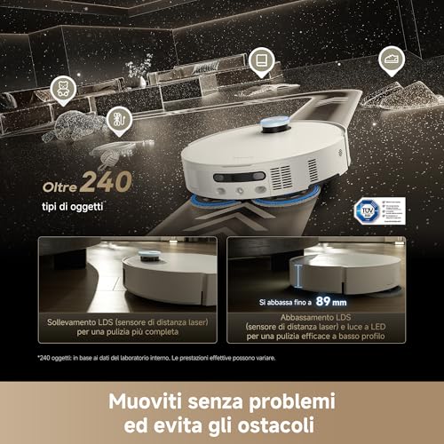 Dreame Matrix10 Ultra Robot Aspirapolvere e Lavapavimenti - immagine 5