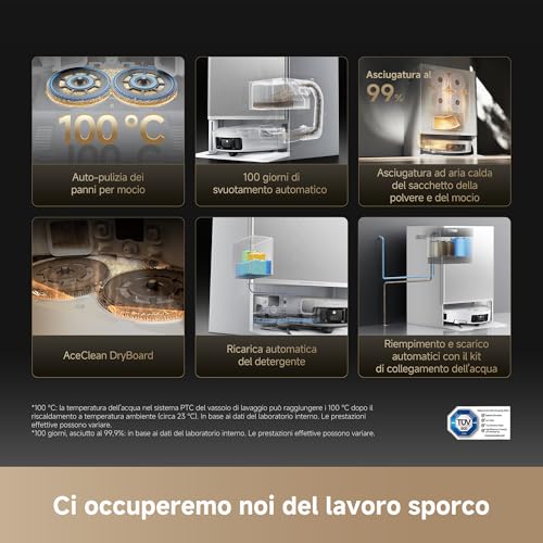 Dreame Matrix10 Ultra Robot Aspirapolvere e Lavapavimenti - immagine 8