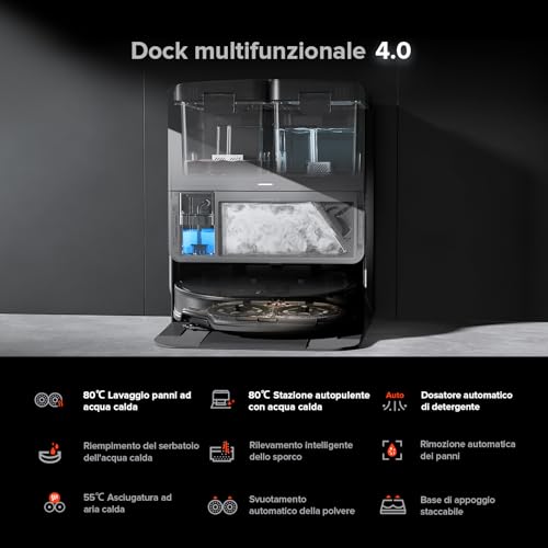 Roborock Saros 10R Robot Aspirapolvere - immagine 5