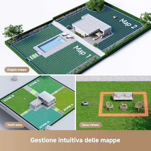 DREAME A1 Pro Robot Tagliaerba - immagine 4