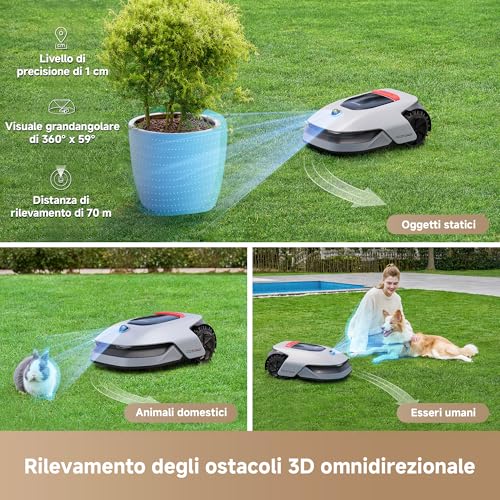 DREAME A1 Pro Robot Tagliaerba - immagine 6