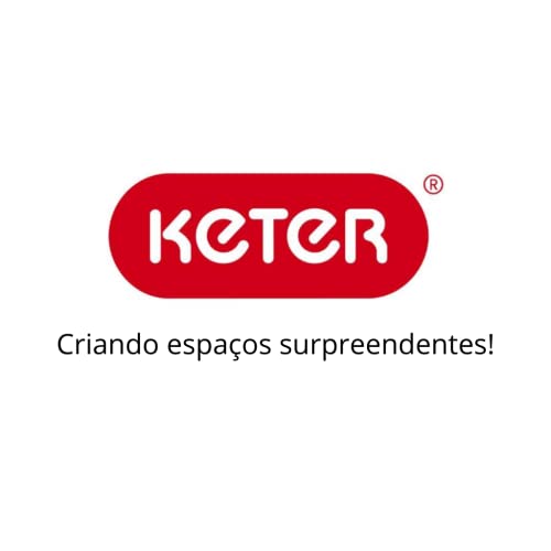 Keter Armadio Portascope Stilo, Grigio Scuro/Nero - immagine 1