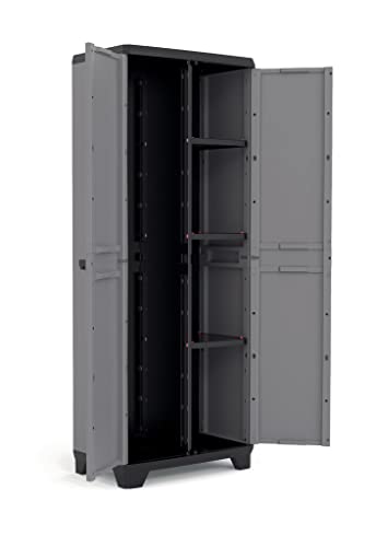 Keter Armadio Portascope Stilo, Grigio Scuro/Nero - immagine 5