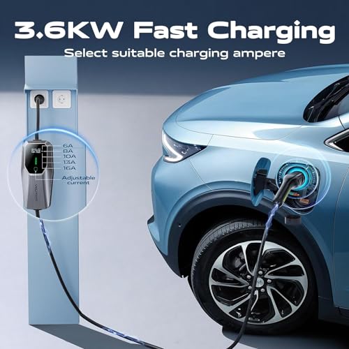 Cavo Ricarica Auto Elettrica 3,6 KW Tipo 2 - immagine 1