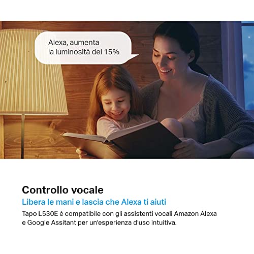 Lampadina WiFi Intelligente Tapo L530E - immagine 7