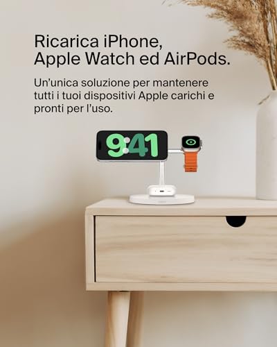 Belkin BoostCharge 3 in 1 Caricatore Wireless - immagine 1