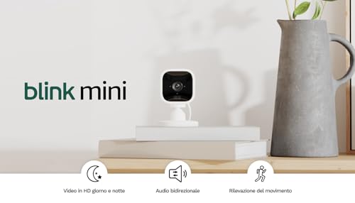 Blink Mini Videocamera di Sicurezza Interna - immagine 5