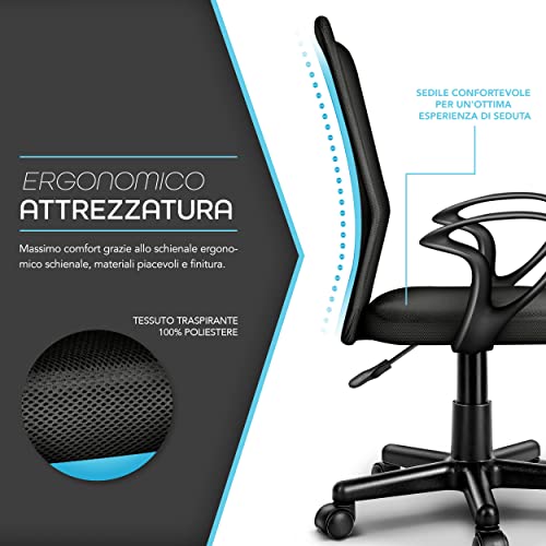 TRESKO® Sedia da Ufficio Ergonomica - immagine 3