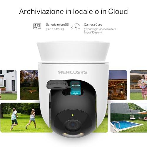 MERCUSYS MC500 Telecamera WiFi da Esterno - immagine 6