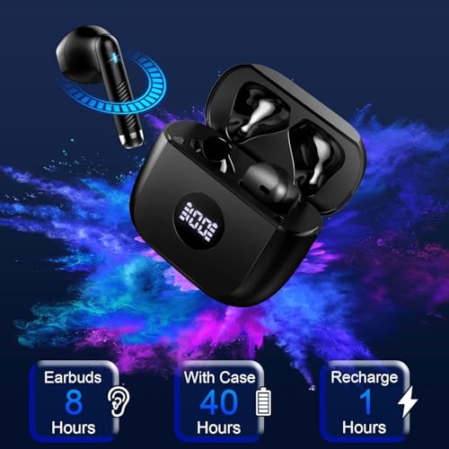 Cuffie Bluetooth 5.4 con ENC e 40 Ore di Autonomia - immagine 1